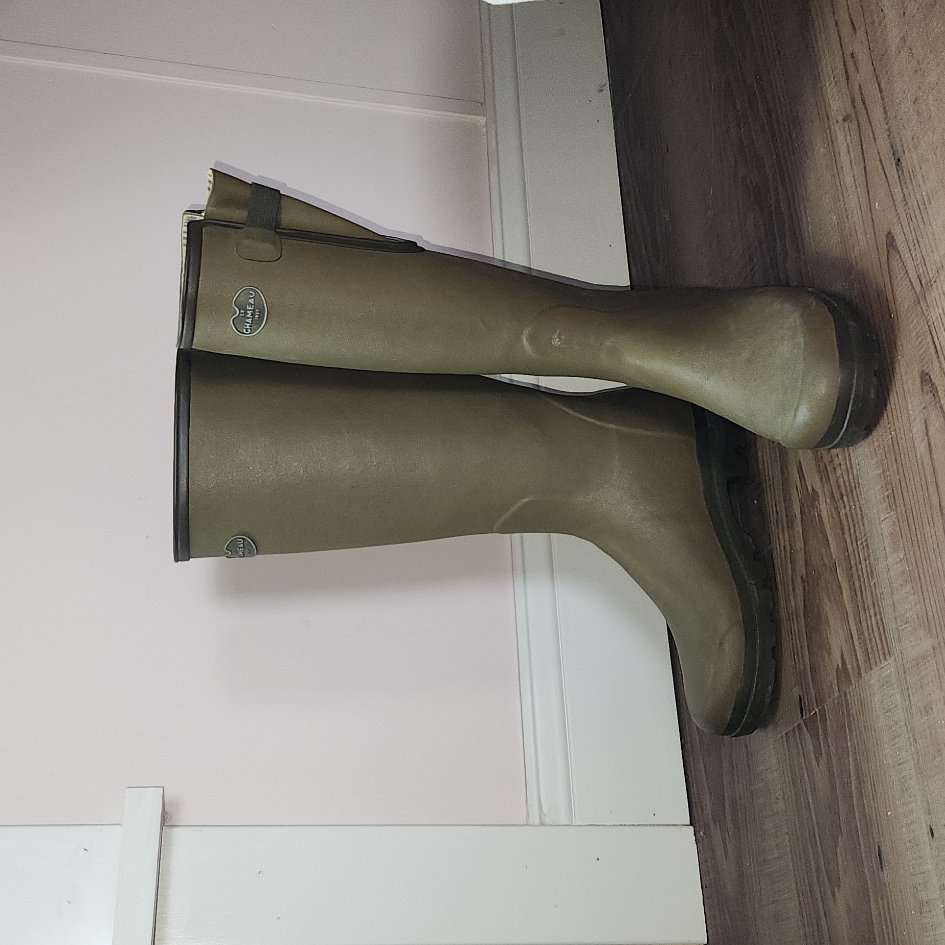 Le Chameau Tall Rubber Rain Boots